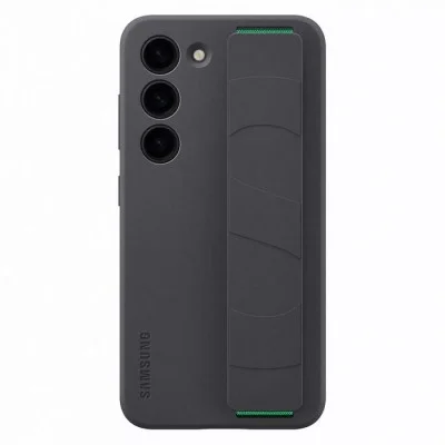Cover Samsung S23 Silicone Grip Case - Black